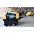 China Made Walk Behind Soil Rollers With Turning Buttons